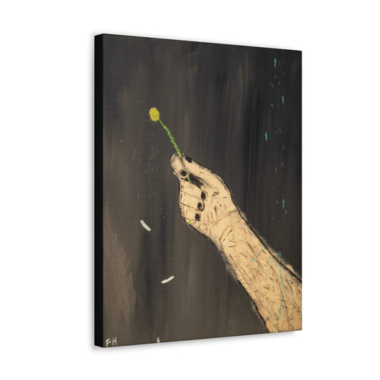 "Loves Me Not" Canvas Print